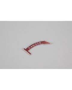 DECAL SPEEDO WARNING M SERIES