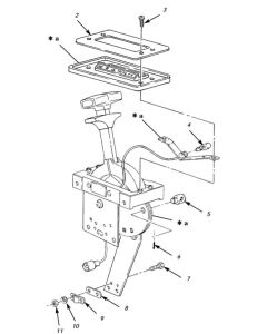CONTROL SHFT TOWER M35A3