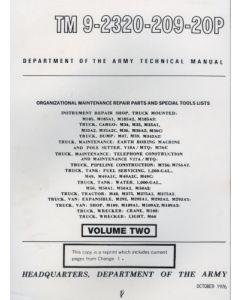 MANUAL 9-2320-209-20P